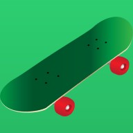 趣味滑板游戏