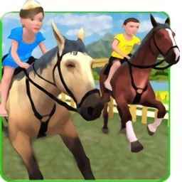 ͯɽϷkids mountain horse rider raceios_ͯɽģعٷ
