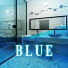 blue