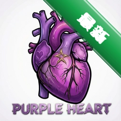 ��ɫ������purple heart