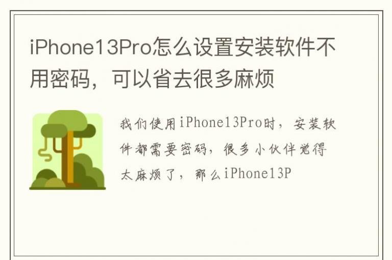 iPhone13Proôðװ룬ʡȥܶ鷳